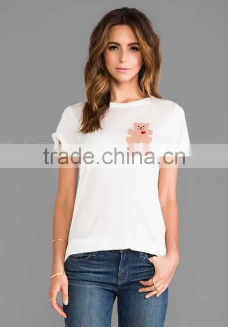 plain round neck funny t-shirts