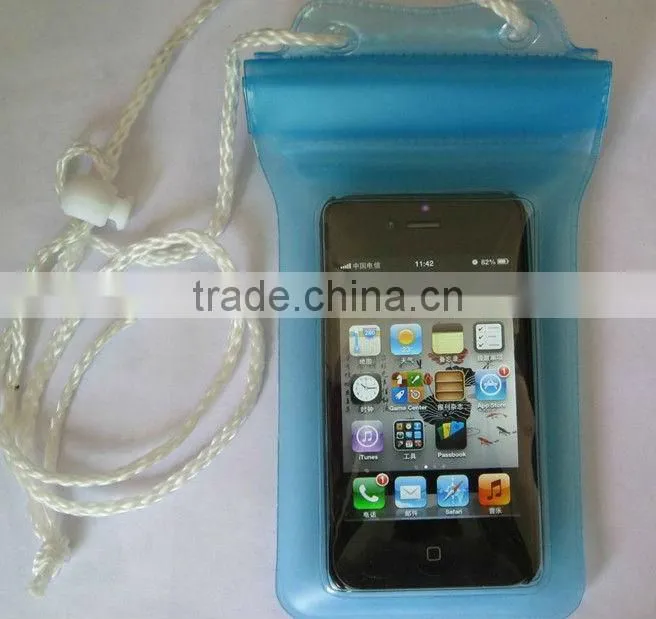 PVC waterproof bag for mobile phone