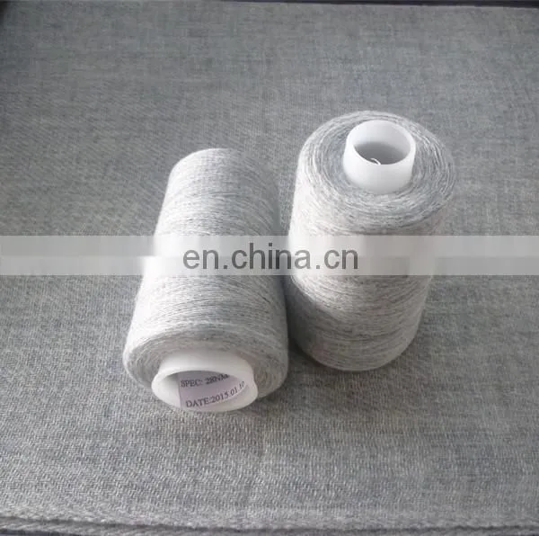 1/28NM 50/50 wool nylon dyed yarns for shawls