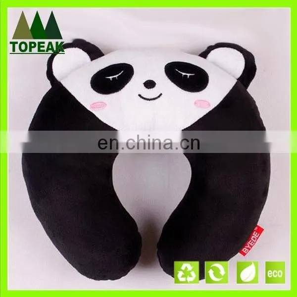 Cheap animal plush toy baby U shape animal plush pillow Travel neck pillow