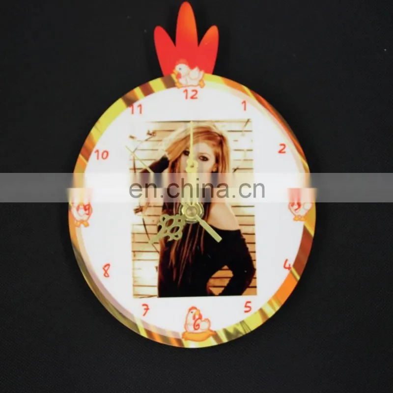 Sublimation heat transfer MDF clock dial,clock dial