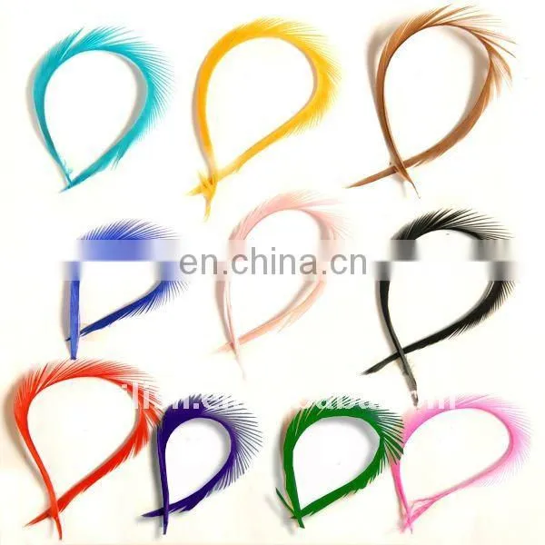 grizzly rooster hair feathers extensions FHE-0008