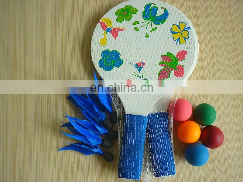 Indoor Outdoor Year-Round Fun Racquet Game Beach Racket for Boys, Girls, and People of All Ages Lining badminton racket