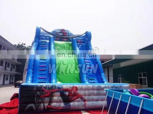 CE certifications cheap banzai giant inflatable water slide for adult