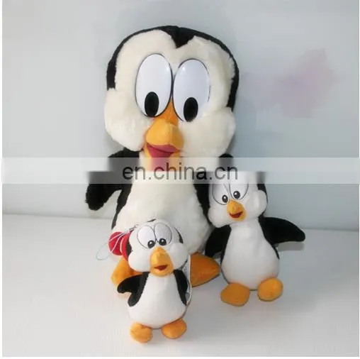Custom personalized cute penguin plush toy for gifts