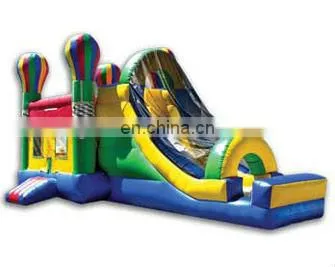 High quality double slides inflatable combo