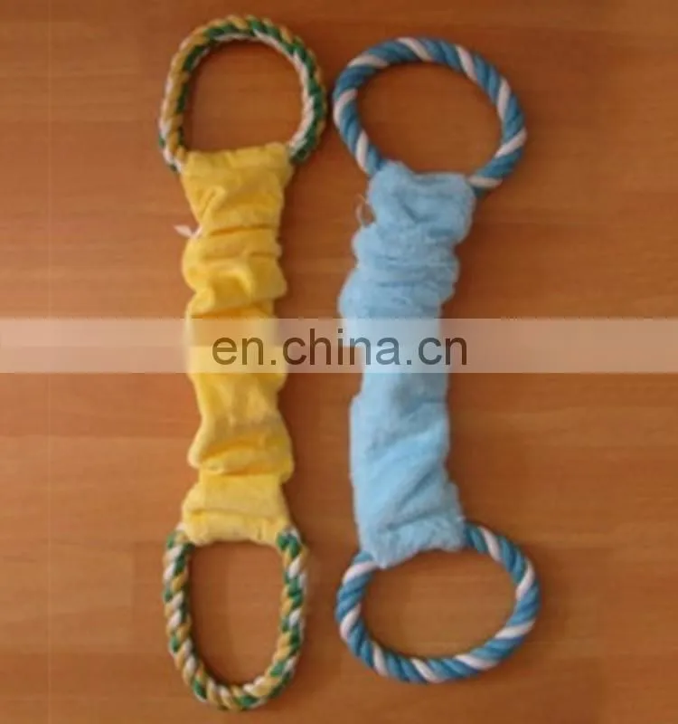 super soft stretch pull-ring (bargain) pet toy/dog toy