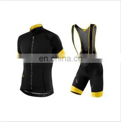 Yihao Trade Assurance 2015 new Cycling Jersey short sleeve wholesale cycling clothing set For Men
