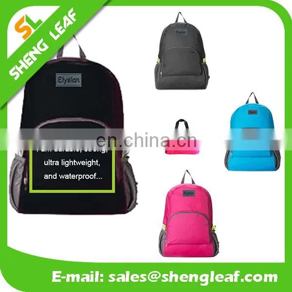 2017 Amazon Hot Sale Lightweight Folding Travel Backpack