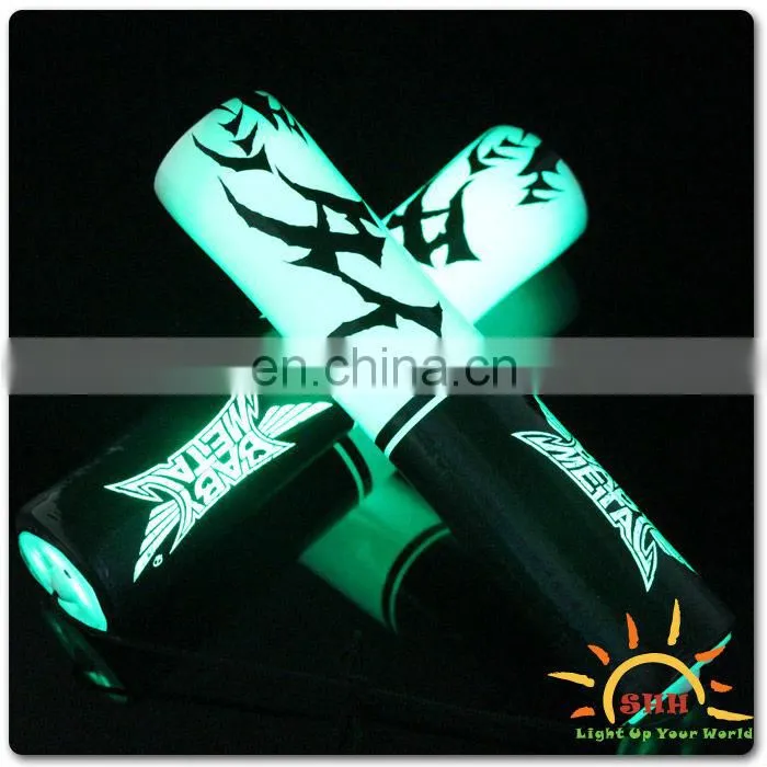 colorful LED light up foam nunchakus with customized logo