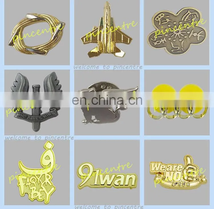 custom promotion metal eagle badge