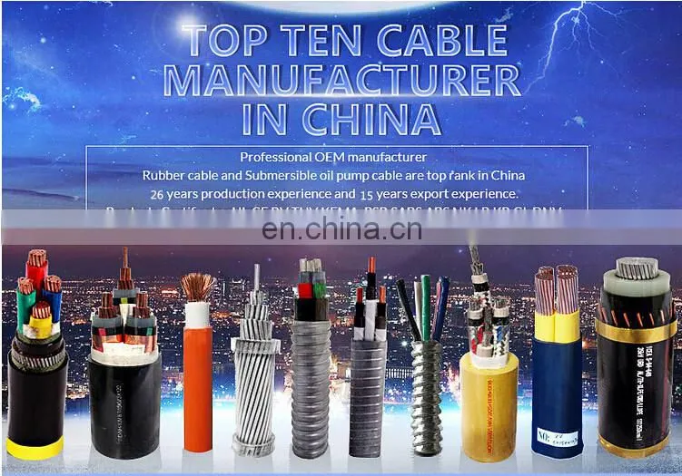 2000 Volts 90C Type G-GC Power, Round Portable w/Ground-Check Three Conductor EPR/CPE Rubber Cable
