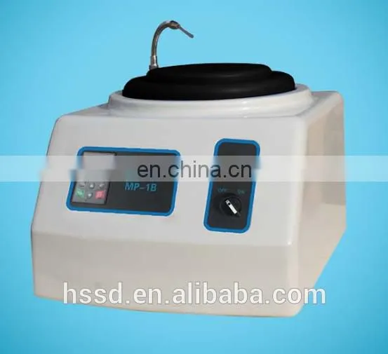 Grinding and polishing machine factory/Double plates stepless speed metallographic sample grinder and polisher
