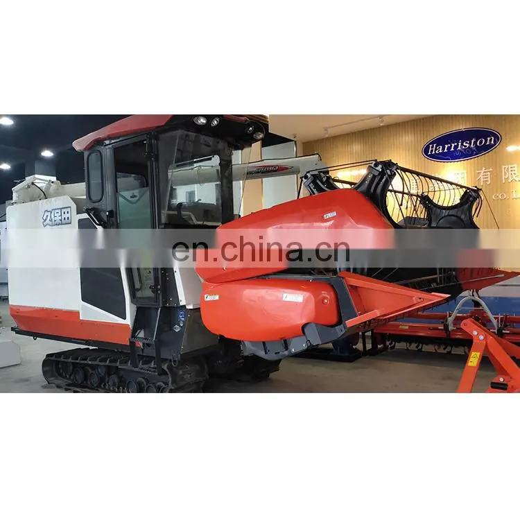 Hot selling high quality 988Q Kubota Rice Combine Harvester Machine