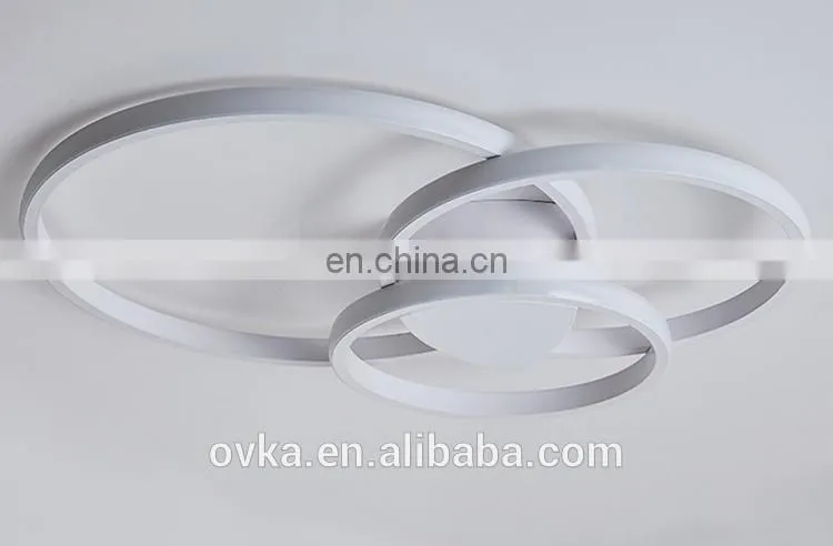 Creative ring ceiling lamp furniture practical lighting
