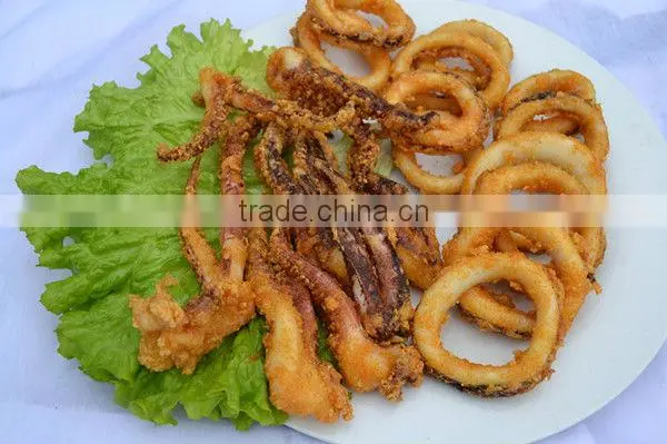 frozen squid rings, breaded squid rings