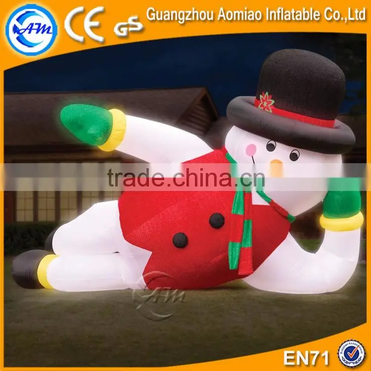 2016 Inflatable christmas decoration inflatable santa in chair