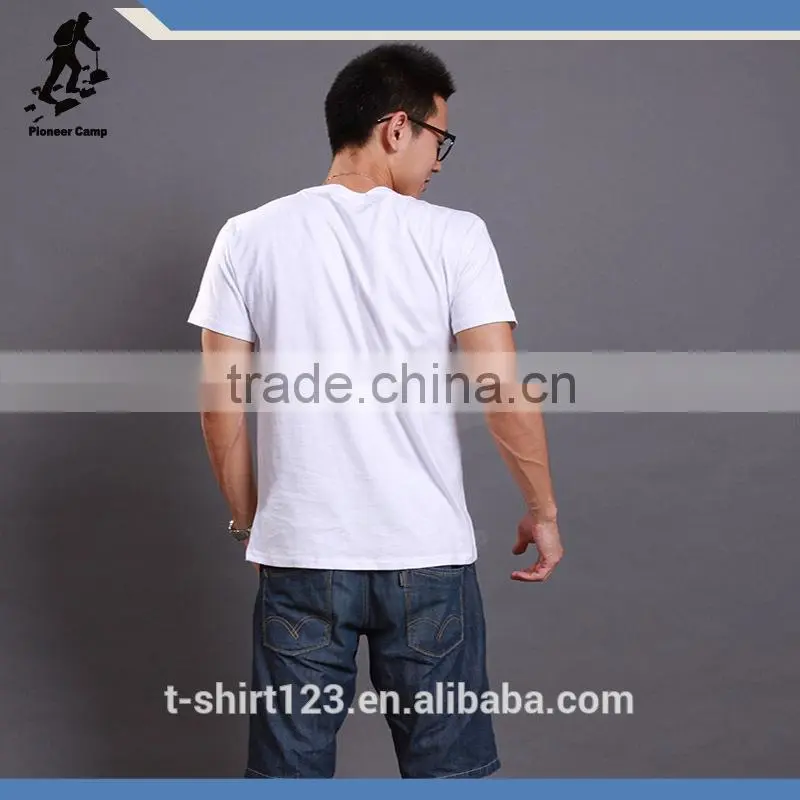plain white round neck t-shirt