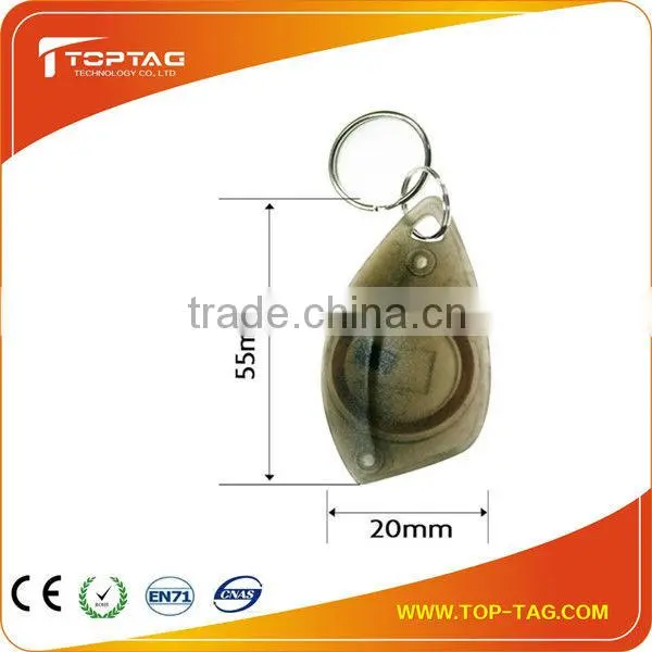 13.56mhz Flower Shape RFID key tag or customized shape