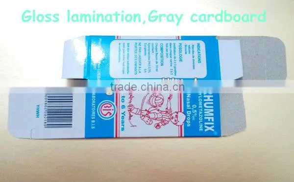 gray cardboard paper packaging boxes custom logo