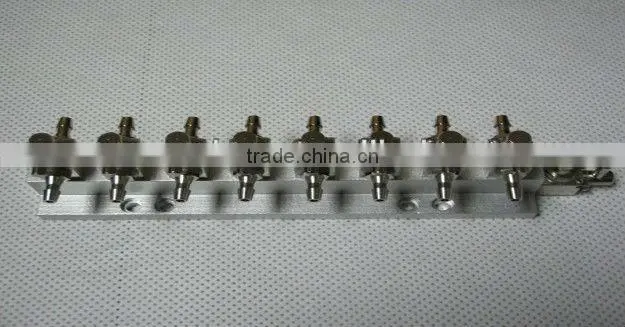 Three way cleaning valve for solvent printer