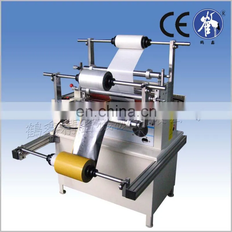 Automatic aluminum foil laminating and cutting machine