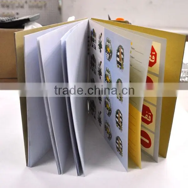 Spiral notebook kraft cover student children writing drawing notebook pad with funny sticker