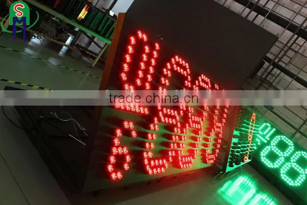 SkyMax high brightness 42 inch Outdoor Building LED digital gas price sign