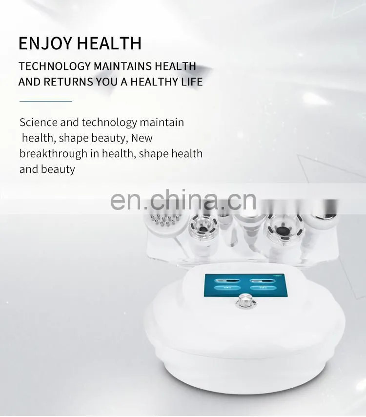Portable 5D Carving weight Loss Shaping Instrument RF Vacuum Body Massage Slimming Machine 80K Cavitation Personal Care Machine