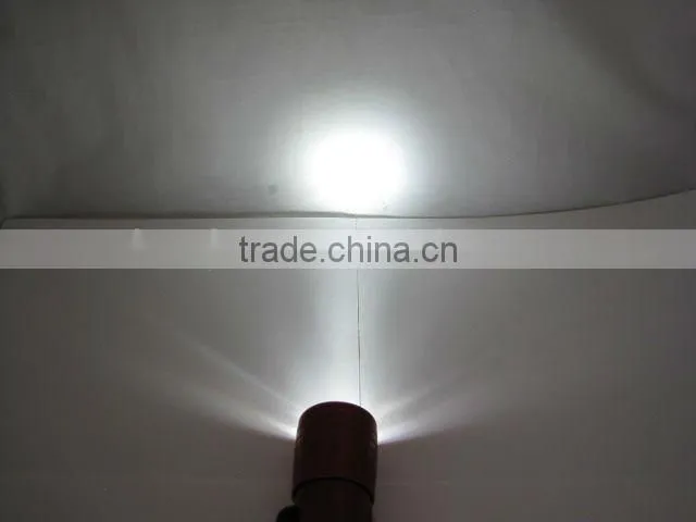 Aluminum mini torch light 8+1 LED