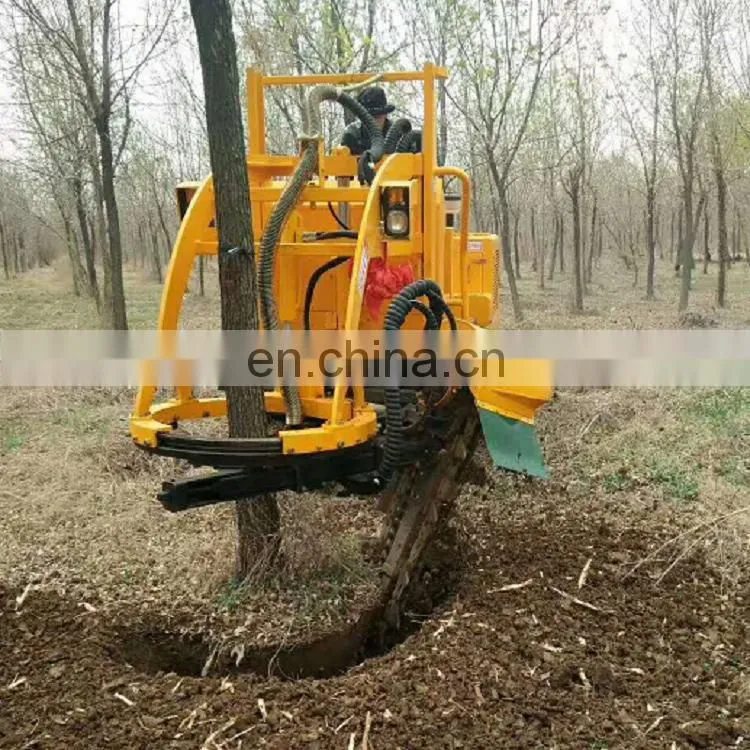 Tree transplanter and tree spade attachment