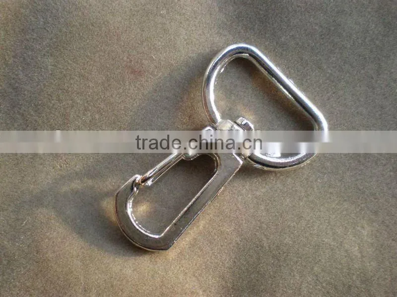 Metal snap hooks for bags Metal bag fittings
