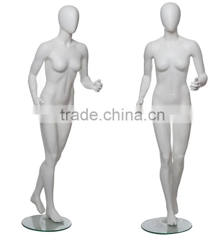 fiberglass female sport mannequin