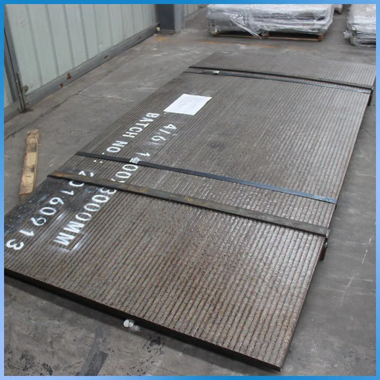 CCO chute fabricated wear plate liner