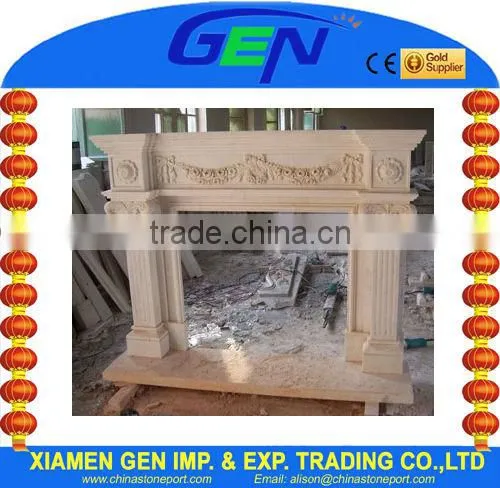 Netherlands marble fireplace