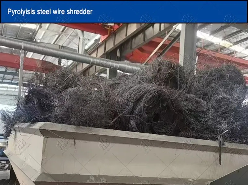 Prolysis tire steel