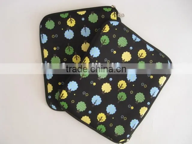 Trendy felt laptop bag