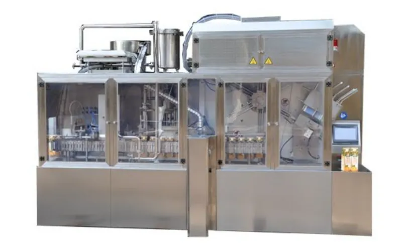 Full Automatic Gable Top Carton Filling Machine for Tea Drink