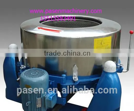 Stainless steel Laundry dewater machine/Hydro extractor for sale/Centrifugal dewatering drying machine