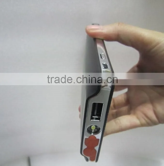 Portable 12V 12000mAH emergency power bank Mini car jump starter