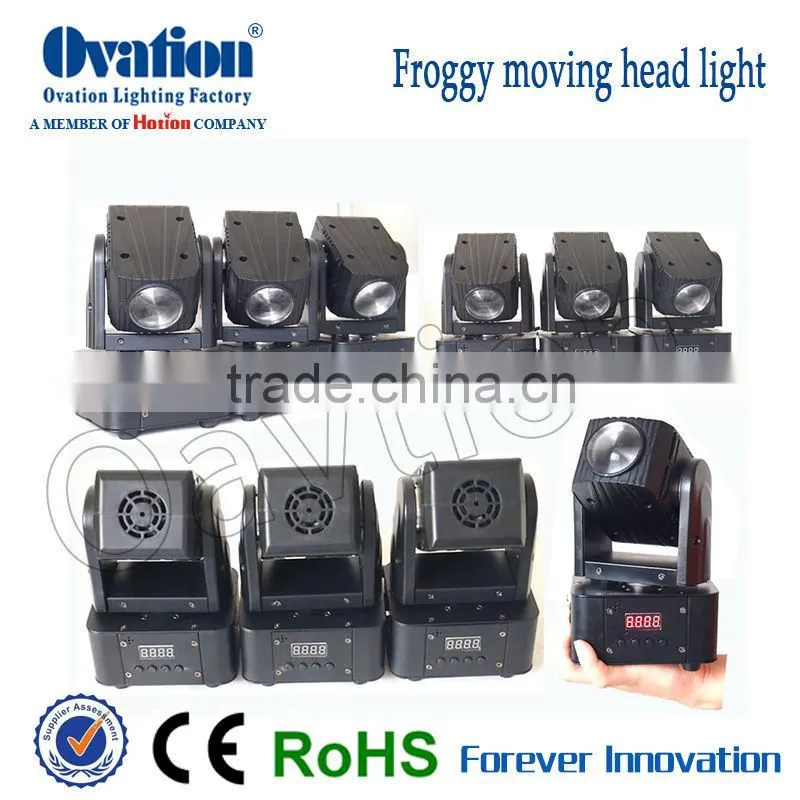 mini projector 10W RGBW 4in1 LED Moving Head lights DJ lighting