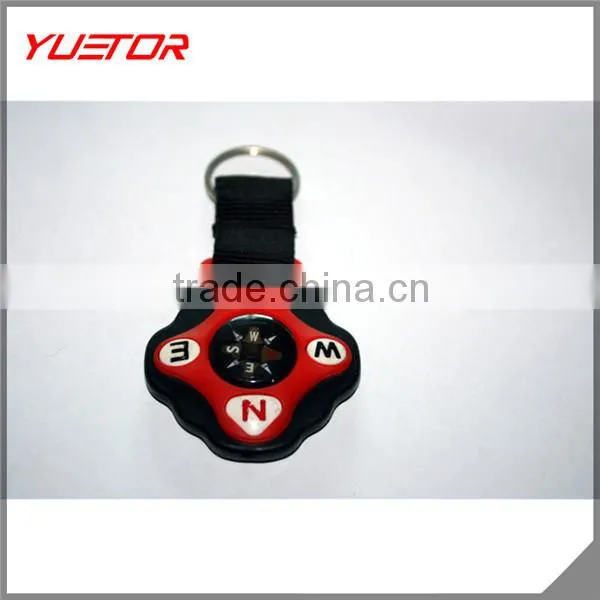 Portable Outdoor camping Survival Gear Fast Hanging Ribbon Compass