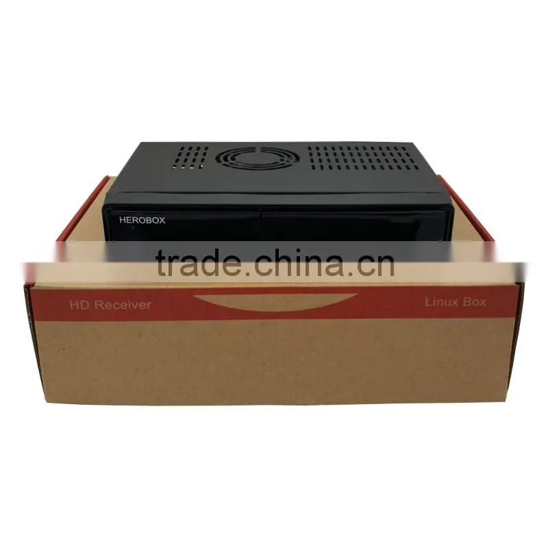 Satellite receiver genuine Herobox EX2 HD DVB-S2 with BCM7358 752MHZ MIPS Processor dual core