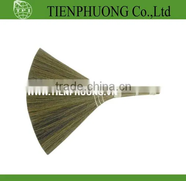 cleaning grass broom with catgut handle/indoor broom/sweeping broom