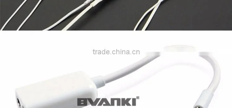 2016 best selling products 3 Ring Male To 2 3.5mm Female TRRS AUX Audio Adapter Cable for mobile phone alibaba express