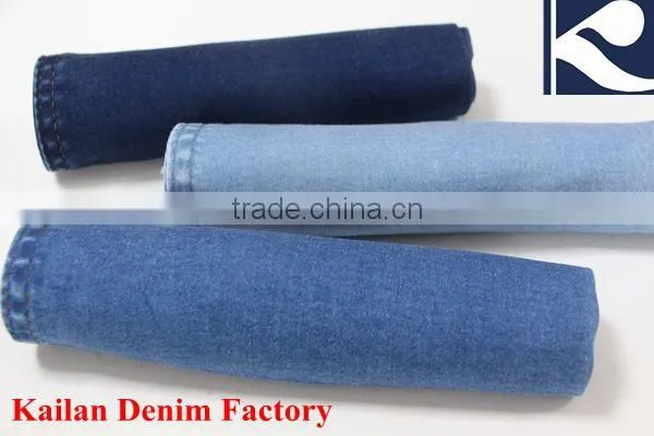 KL-699 98%C2%SP Raw Big Stong Stretch Mercerized Denim Fabric