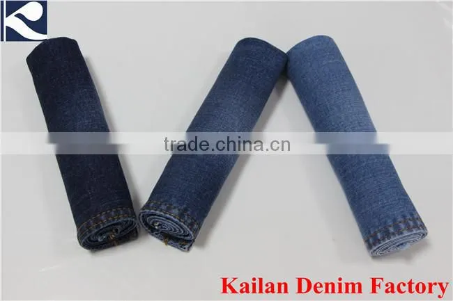 98%cotton 2%spandex Slub Denim Fabric
