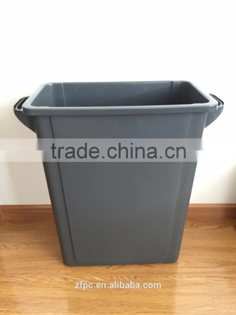 65 litre square swing bin trash container garbage bin waste can