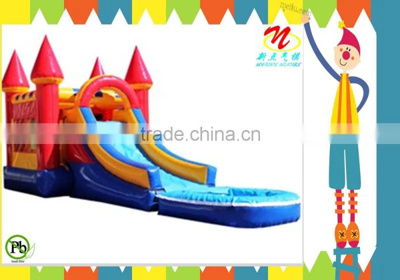 Holiday inflatable combo bouncer house for kids