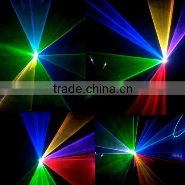 ILDA DMX mode mini box 1W 2W 3W animation RGB laser light